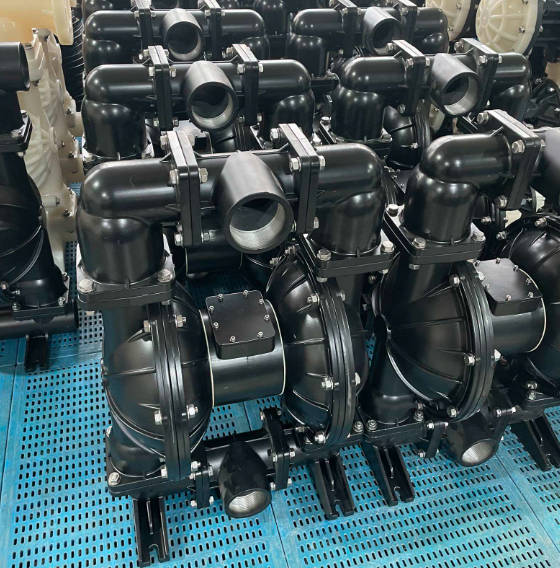 Dirty Water Slurry Sludge Sewage Transfer Abrasive Wear Resistance Pneumatic Double Diaphragm Pump 2